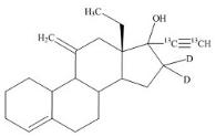 去氧孕烯-13C2-D2标准品