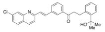 1-[3-[(1E)-2-(7-Chloro-2-quinolinyl)ethenyl]phenyl]-3-[2-(1-hydroxy-1-methylethyl)phenyl]-1-propano