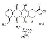 8-Desacetyl-8-Carboxy Daunorubicin Hydrochloride