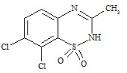 7,8-Dichloro-3-Methyl-2H-1,2,4-Benzothiadiazine-1,1-Dioxide