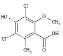 Dichloroisoeverninic Acid