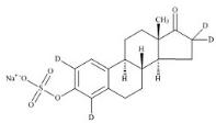 Estrone-d4 3-Sulfate Sodium Salt