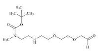 tert-Butyl [2-[[2-[2-(2-oxoethoxy)ethoxy]ethyl]amino]ethyl]-N-methyl carbamate
