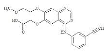 Desmethyl Erlotinib Carboxylate Acid