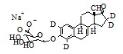 Equilin-d4 3-beta-O-D-Glucuronide Sodium Salt