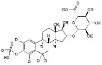 Estriol-3-Sulfate-16-alpha-(beta-D-Glucuronide)-d5