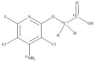 氯氟吡氧乙酸-13C2-15N标准品