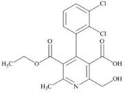 Felodipine Metabolite (5-carboxy-6-hydroxymethyl-dehydro Felodipine)