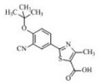 Febuxostat tert-butoxy Acid