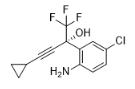 (S)-1-(2-氨基-5-氯苯基)-1-三氟甲基-3-环丙基-2-丙炔-1-醇对照品