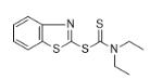 2-Benzothiazolyl diethyldithiocarbamate