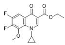 1-环丙基-6,7-二氟-1,4-二氢-8-甲氧基-4-氧代-3-喹啉羧酸乙酯对照品