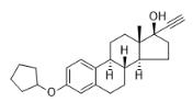 炔雌醇环戊醚对照品