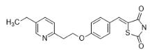 5-[[4-[2-(5-乙基-2-吡啶基)-乙氧基]苯基]亚甲基]-2,4-噻唑烷二酮)对照品