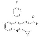 3-[2-环丙基-4-(4-氟苯基)-3-喹啉-2-丙烯醛对照品