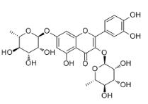 槲皮素-3,7-二-O-鼠李糖苷对照品