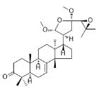 21,23:24,25-Diepoxy-21,23-dimethoxytirucall-7-en-3-one标准品