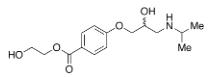 4-(2-Hydroxy-3-isopropylaminopropoxy)benzoic Acid 2-Hydroxyethyl Ester标准品