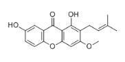 1,7-二羟基-3-甲氧基-2-异戊烯基氧杂蒽酮标准品