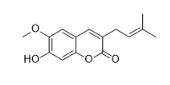 7-羟基-6-甲氧基-3-异戊二烯基香豆素标准品