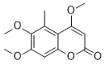 4,6,7-三甲氧基-5-甲基香豆素标准品