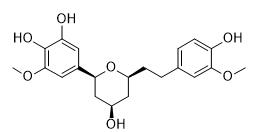 1,5-环氧-3-羟基-1-（3,4-二羟基-5-甲氧基苯基）-7-（4-羟基-3-甲氧基苯基）庚烷标准品