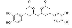 1,7-双（3,4-二羟苯基）庚烷-3,5-二乙酸酯标准品