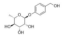 4-羟甲基苯酚1-O-鼠李糖苷标准品