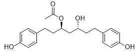 5-羟基-1,7-双（4-羟基苯基）庚烷-3-基乙酸酯标准品