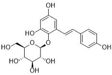 2,3,5,4'-四羟基二苯乙烯-2-O-葡萄糖苷标准品