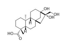 ent-13,16β,17-Trihydroxykauran-19-oic acid标准品