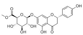 柚皮素-7-O-β-D-葡萄糖醛酸甲酯标准品