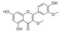 槲皮素-3,3′-二甲醚; 5,7,4′-三羟基-3,3′-二甲氧基黄酮标准品