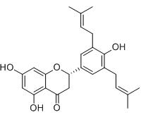 (2S)-5,7-二羟基-2-[4-羟基-3,5-二(3-甲基丁-2-烯基)苯基]色满-4-酮标准品