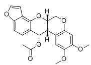 12-Deoxo-12α-acetoxyelliptone标准品