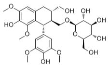 (-)-南烛木树脂酚-9'-O-葡萄糖苷标准品