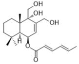 6β-（六-2,4-二烯酰氧基）-9α，12-二羟丙二醇标准品