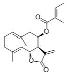 8β-马豆酰所基木香烃内酯标准品
