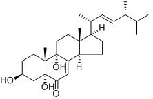 3,5,9-三羟基麦角甾-7,22-二烯-6-酮标准品