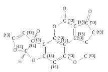 黄曲霉毒素M1-13C17溶液标准物质